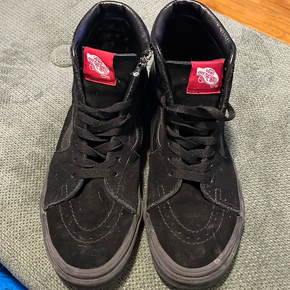 Black Vans Women size 7.0